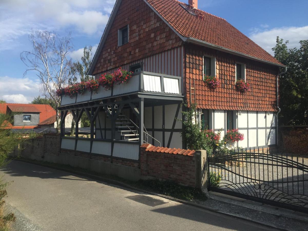 Schoene Gemuetliche Ferienwohnung Mit Kamin II Im Harz Darlingerode Exteriör bild